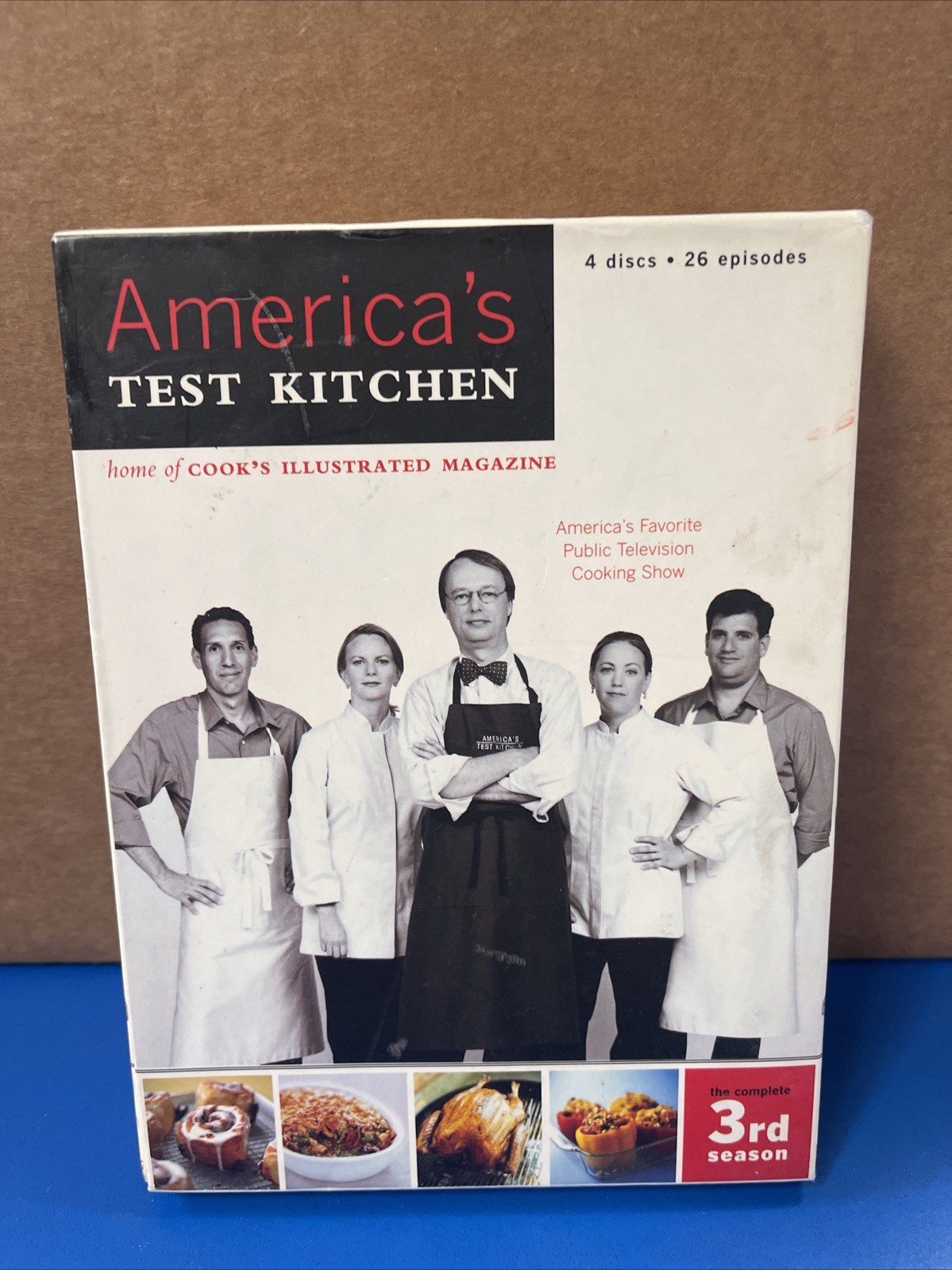 Americas Test Kitchen Season 3 DVD 4 Disc Set Complete Season 3 Cooking Show