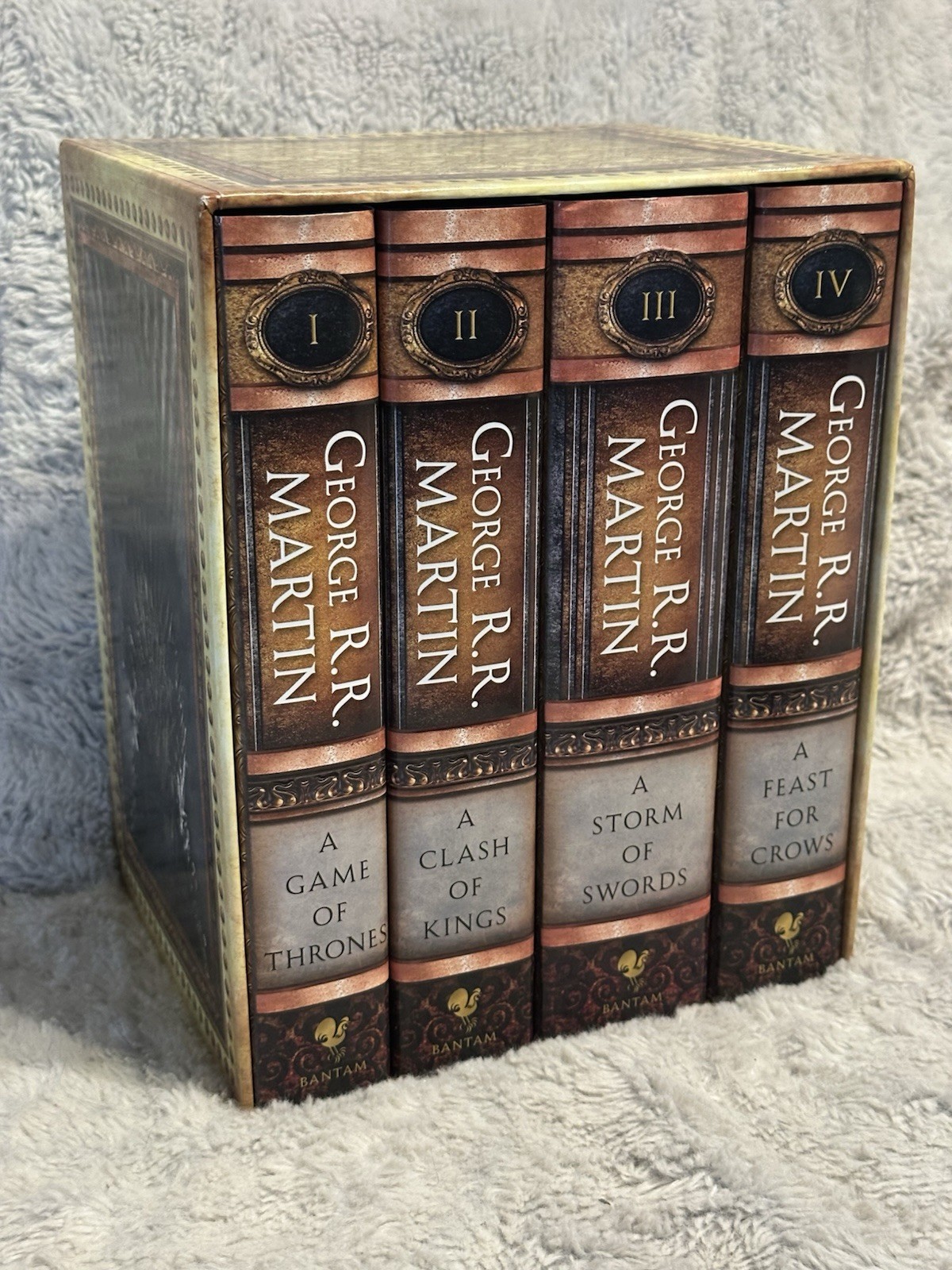 Game of Thrones Vol 1–4 | 1st Print | Box Set | George R. R. Martin | HCDJ |