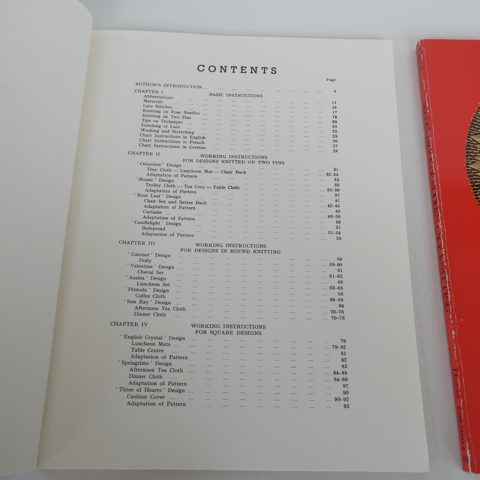 Modern Lace Knitting First and Second Books by Marrianne Kinzel Good Condition