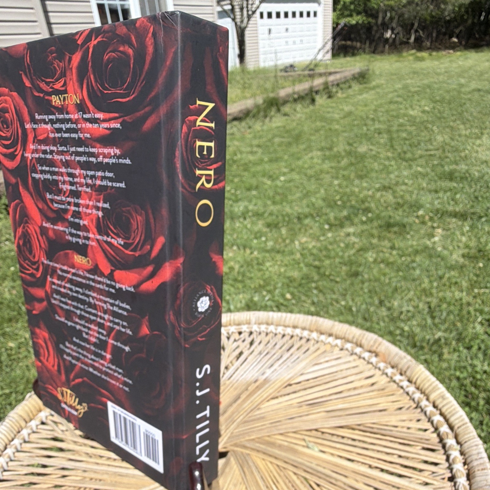 Nero (The Alliance Series) Signed & Inscribed Hardcover by S. J. Tilly 2023