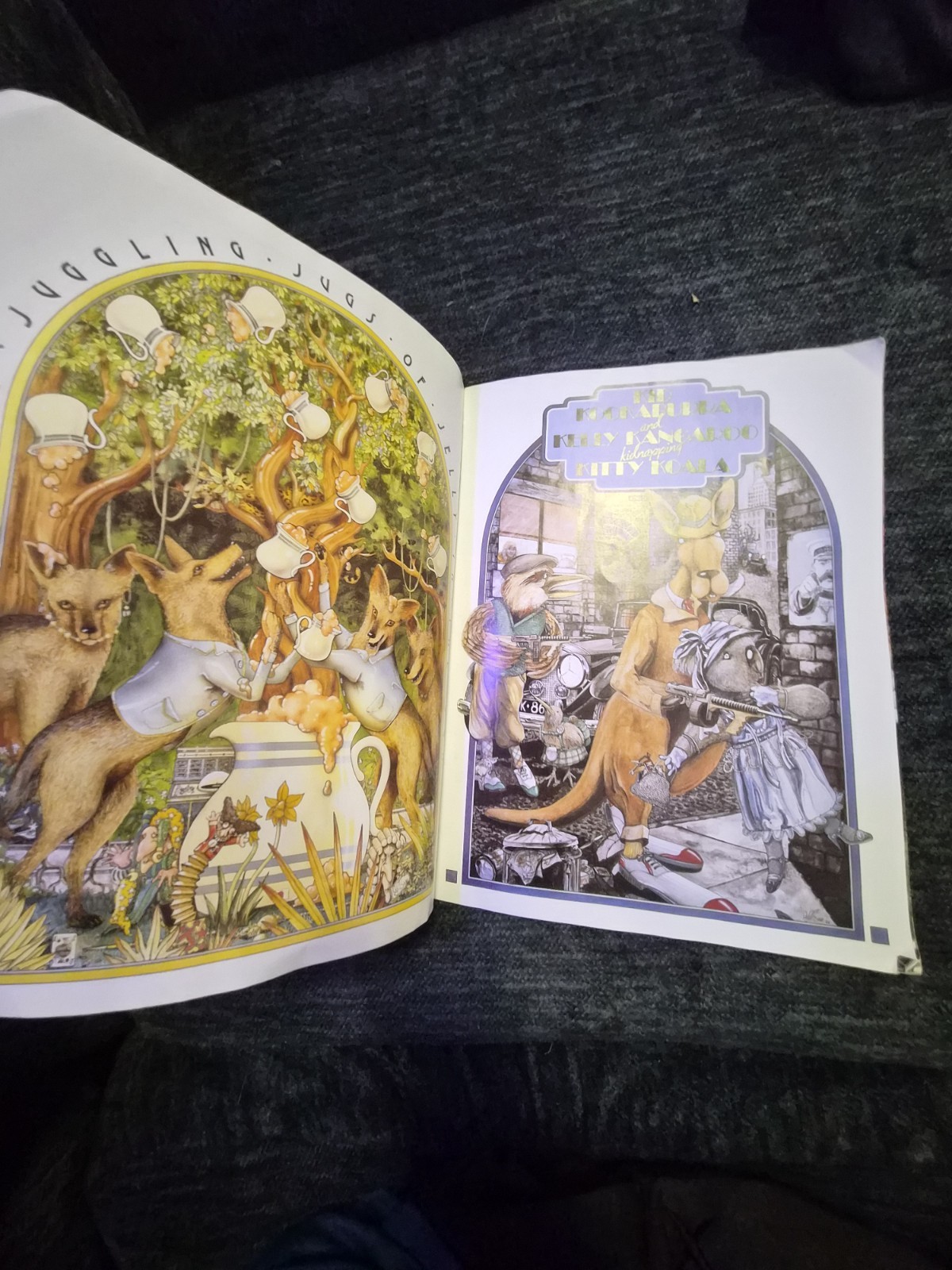 Animalia Graeme Base Illustrated Hardcover Picture Book Abrams Ages 4-8