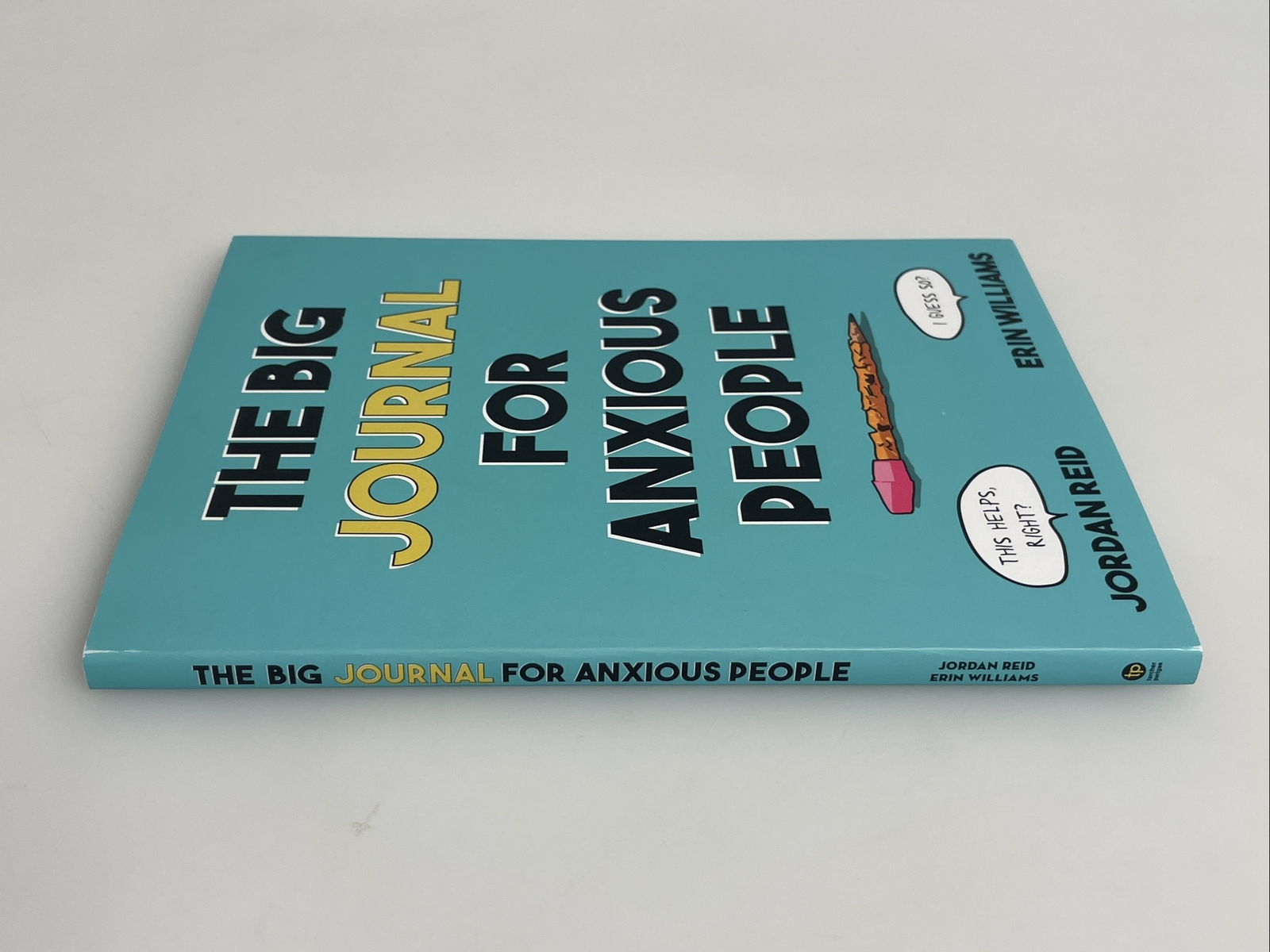Big Journal for Anxious People by Jordan Reid (English) Paperback Book