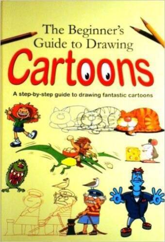 The Beginners Guide to Drawing Cartoons – Hardcover By Paul B Davies – GOOD