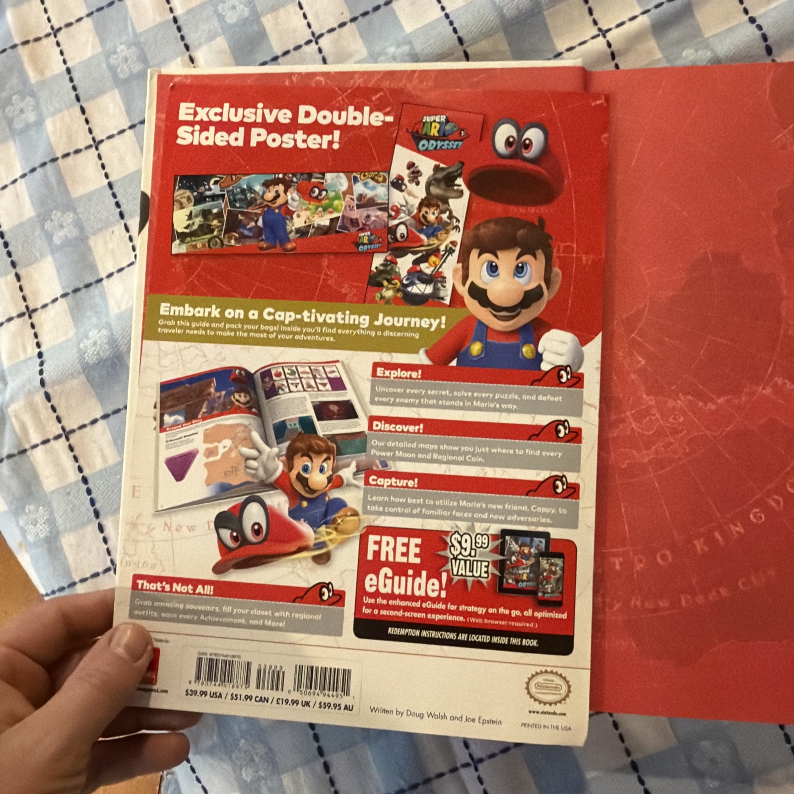 Super Mario Odyssey: Prima Collector’s Edition Guide Hardcover Book 2017 poster