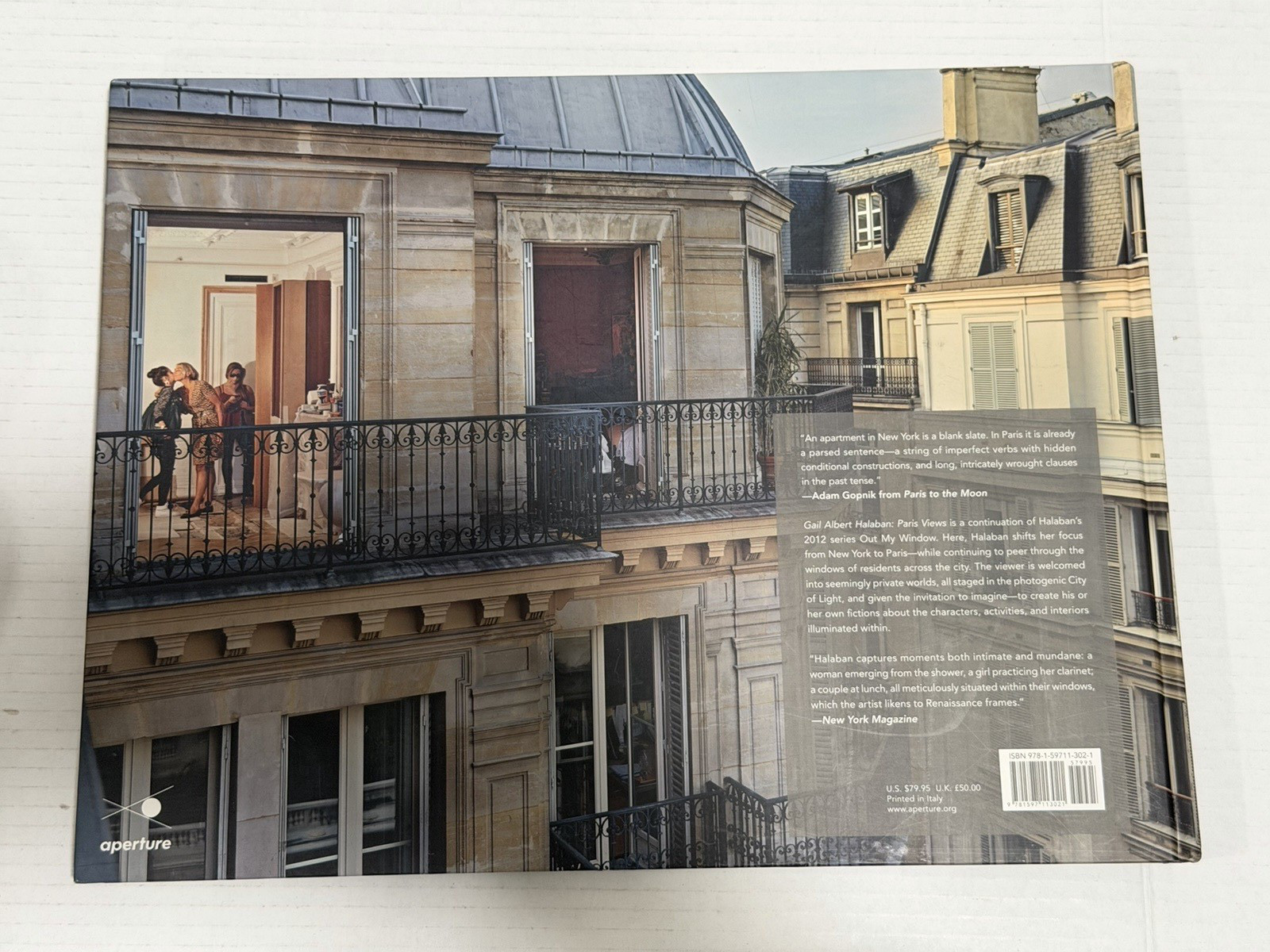 Gail Albert Halaban Paris View Hardcover Photography Book 2014 1st Edition