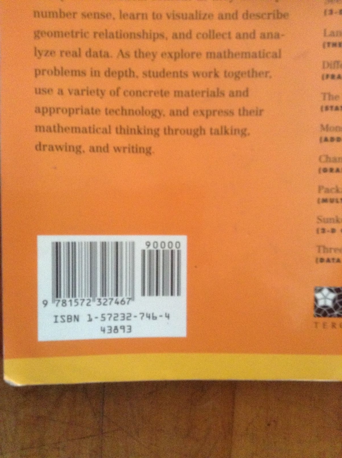 Landmarks in the Thousands : The Number System by Susan J. Russell and Andee…
