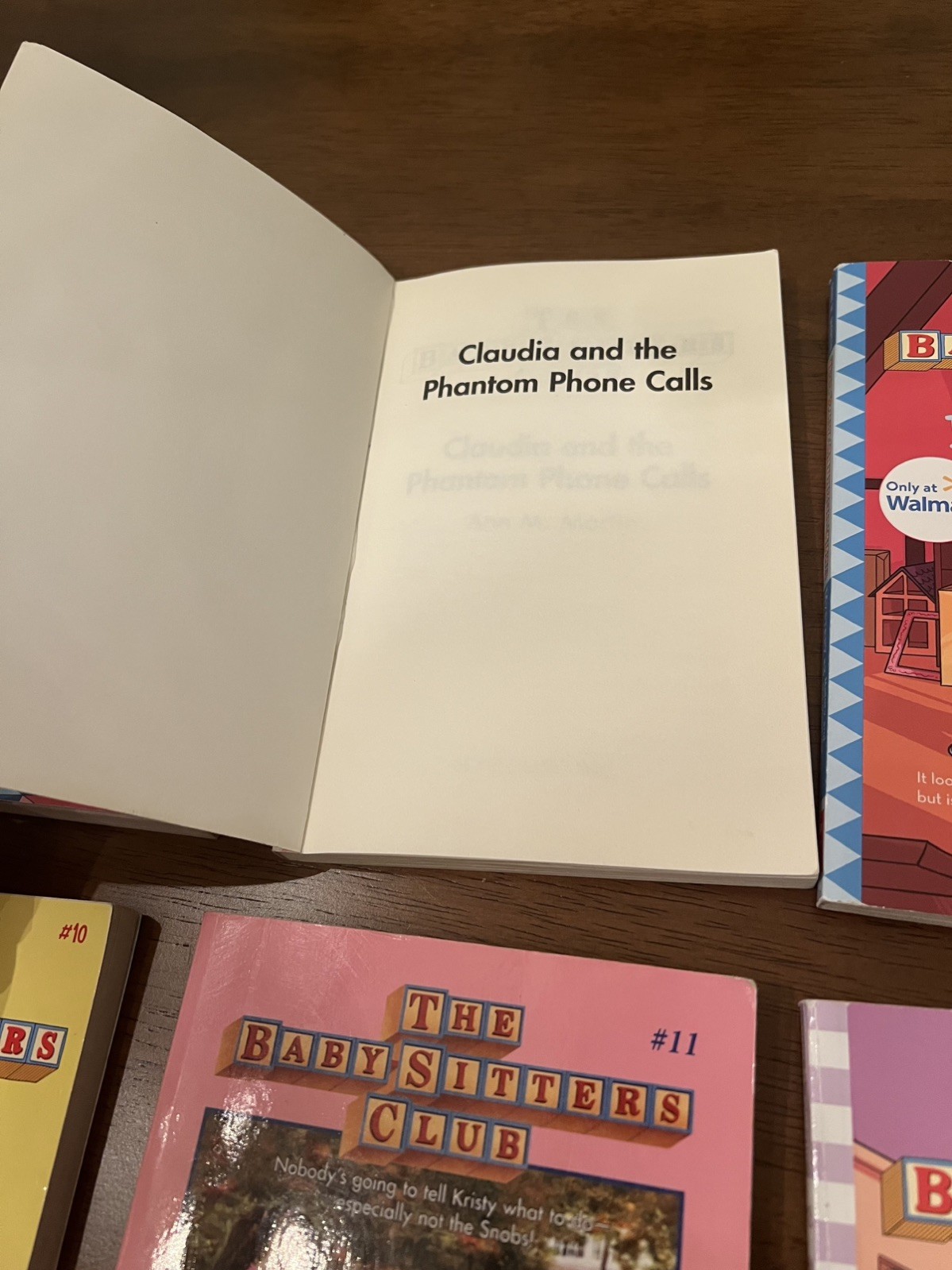 Baby-Sitters Club PB Lot of 10 Books Ann M Martin #1,2,3,8,10,11,18,19,28,125