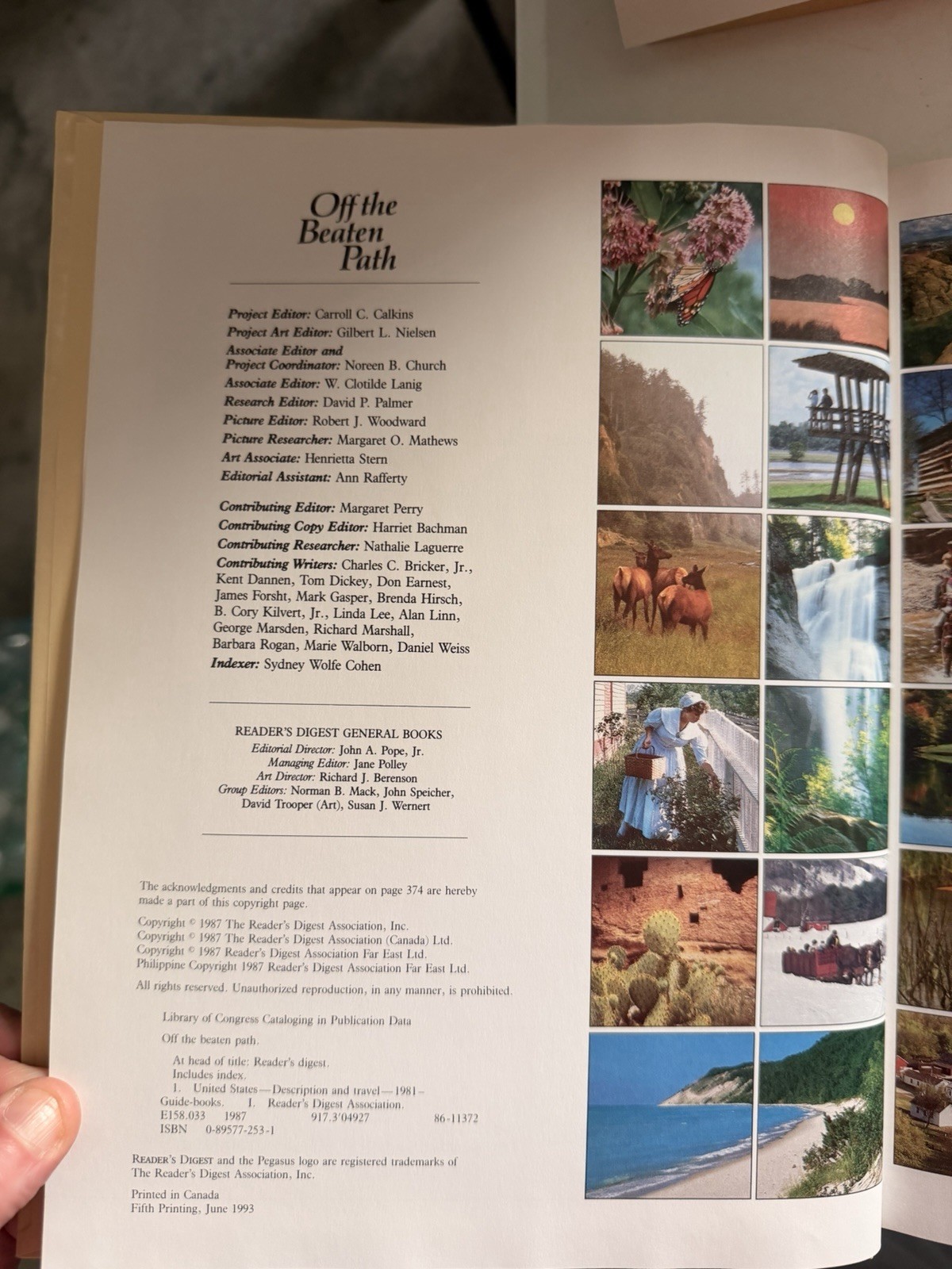 Reader’s Digest Editors Off The Beaten Path Hardcover Reader’s Digest Illustrat…