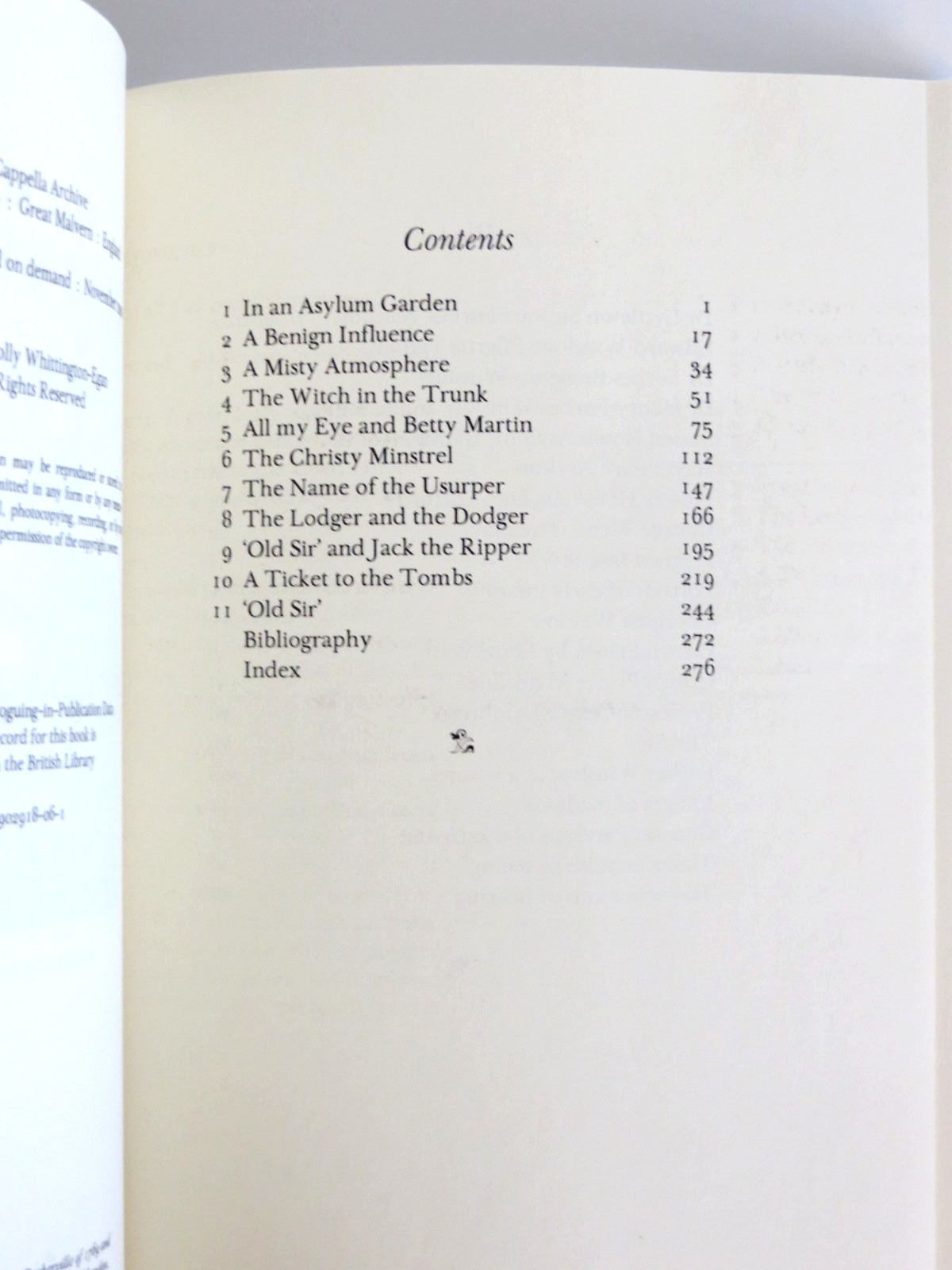 Doctor Forbes Winslow: Defender of the Insane Hardcover Book 280 pages Cappella