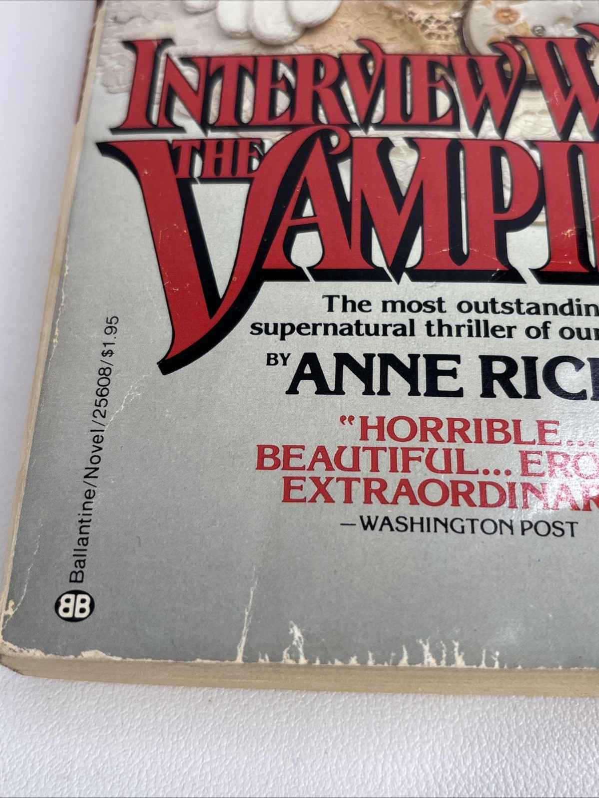 Interview With the Vampire by Anne Rice (Vintage 1977 paperback)