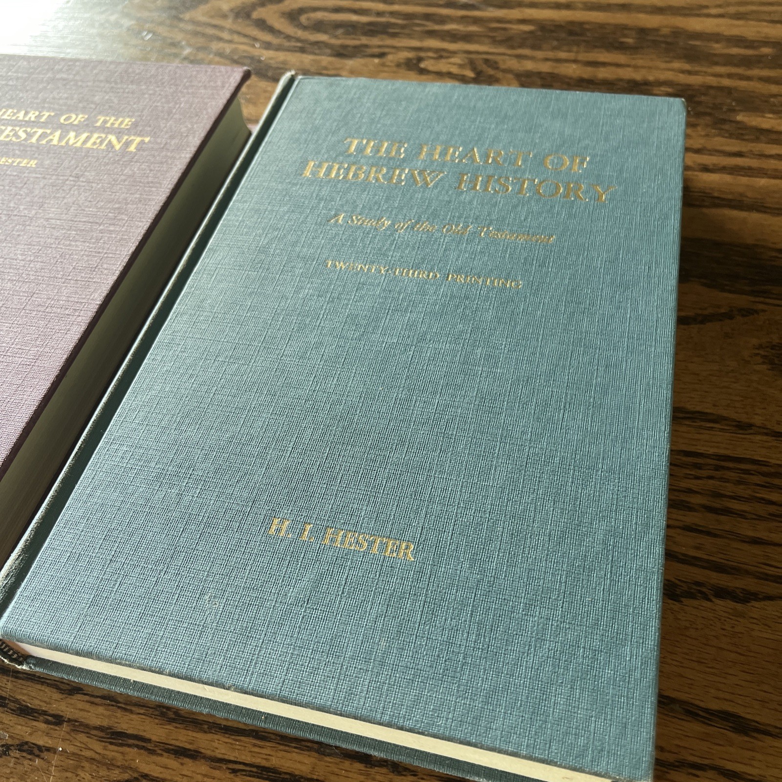 The Heart of the New Testament 1977 Hebrew History 1967 hardcovers H.I. Hester