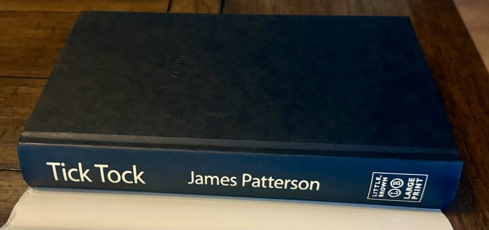 LARGE PRINT Tick Tock James Patterson & Michael Ledwidge 2011 Hardcover Like New