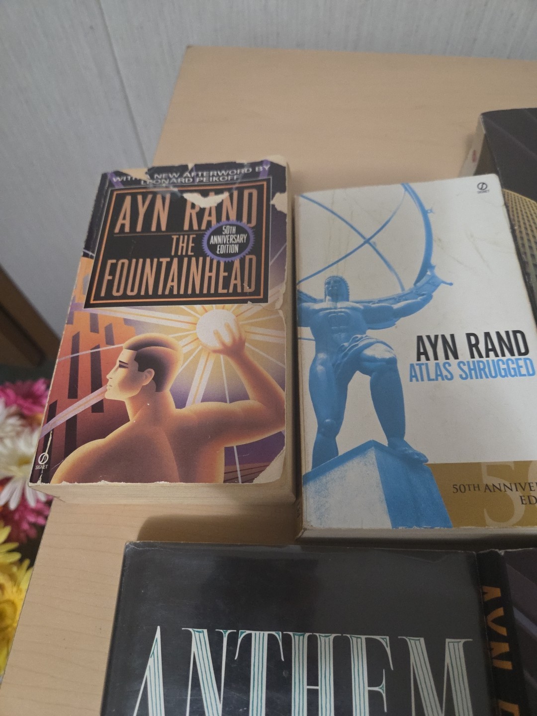 Lot Of AYN Rand books