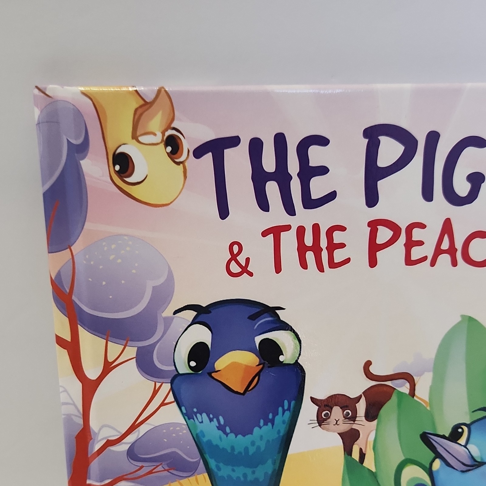 Pigeon & the Peacock. HC. by Jacqueline Belanger PhD, Jennifer L. Trace, Kids