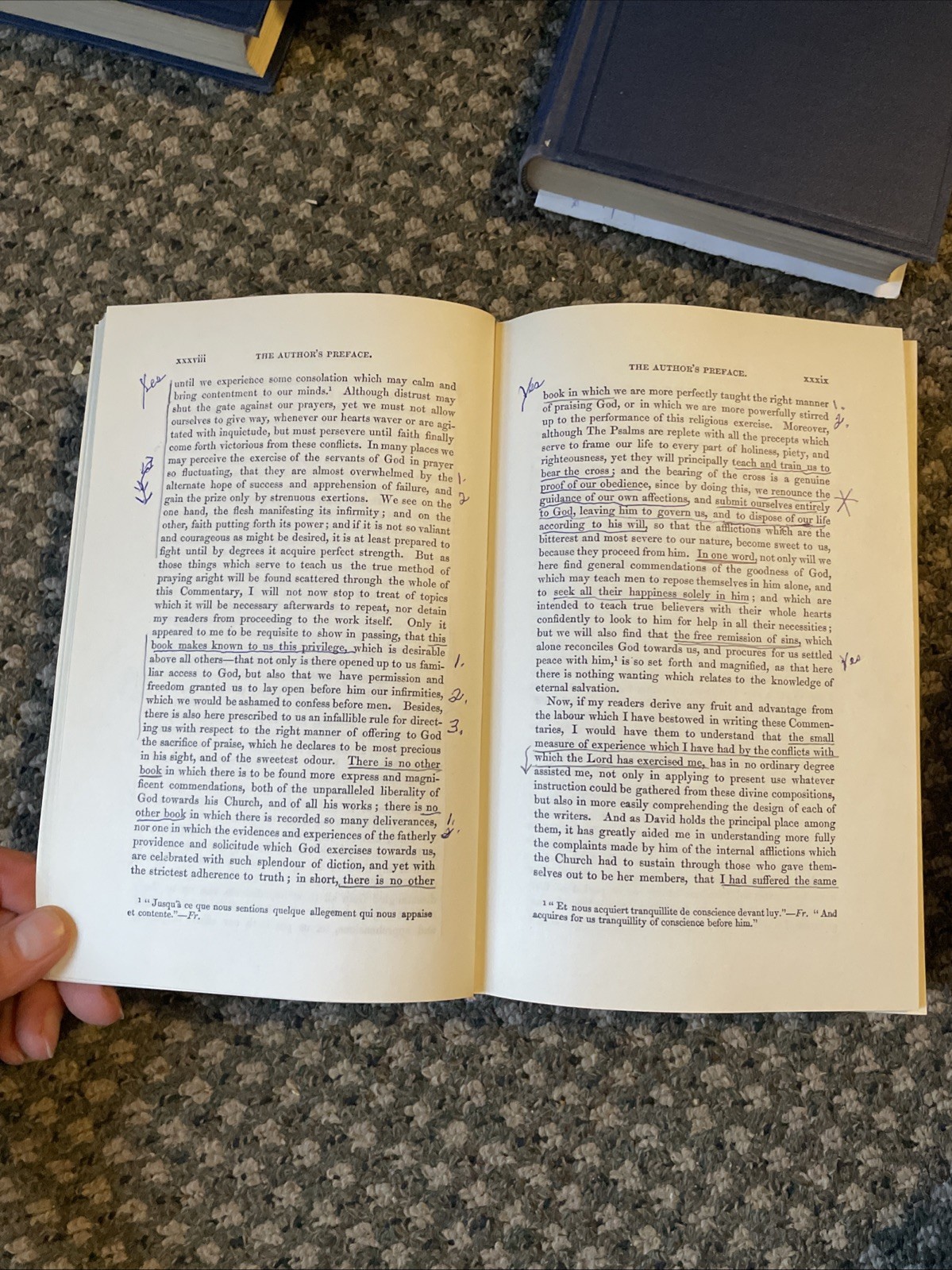Calvin’s Commentary on Palms 5 Volume Set Eerdmans 1949 Hardback