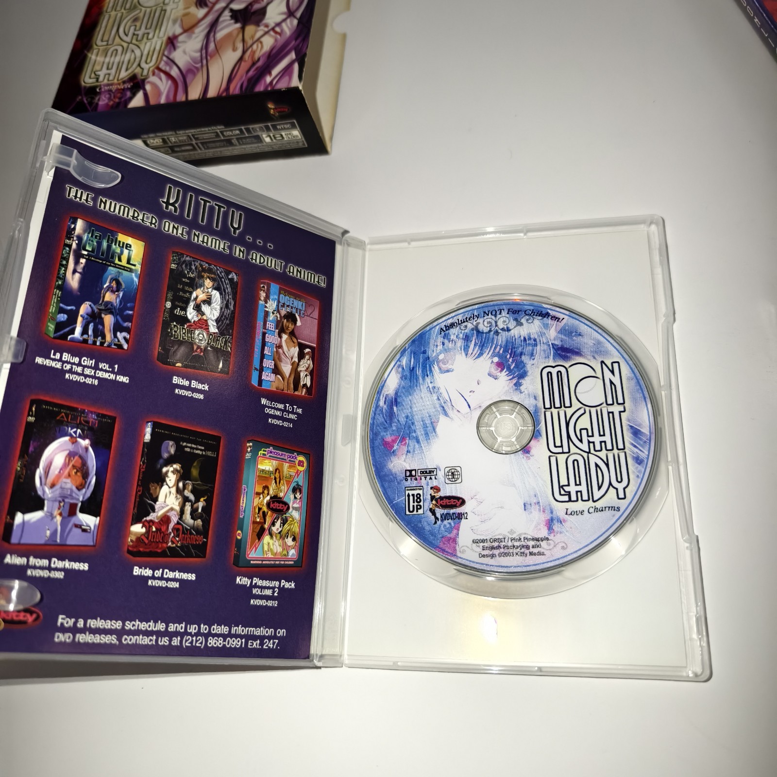 Moonlight Lady: Complete 5 Episode OVA (3-Disc set) Kitty Media
