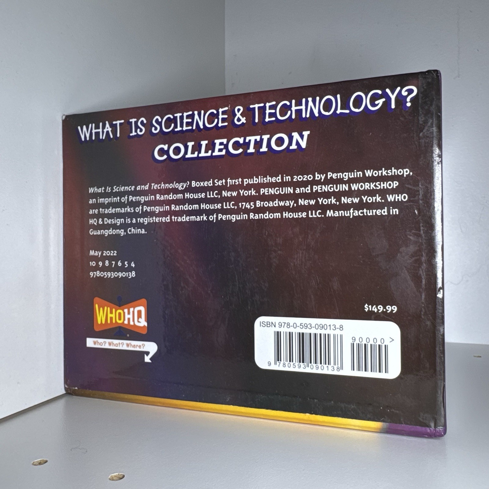Lot of 13 Books Who Was Science & Technology Who HQ Box Set (Incomplete Set)