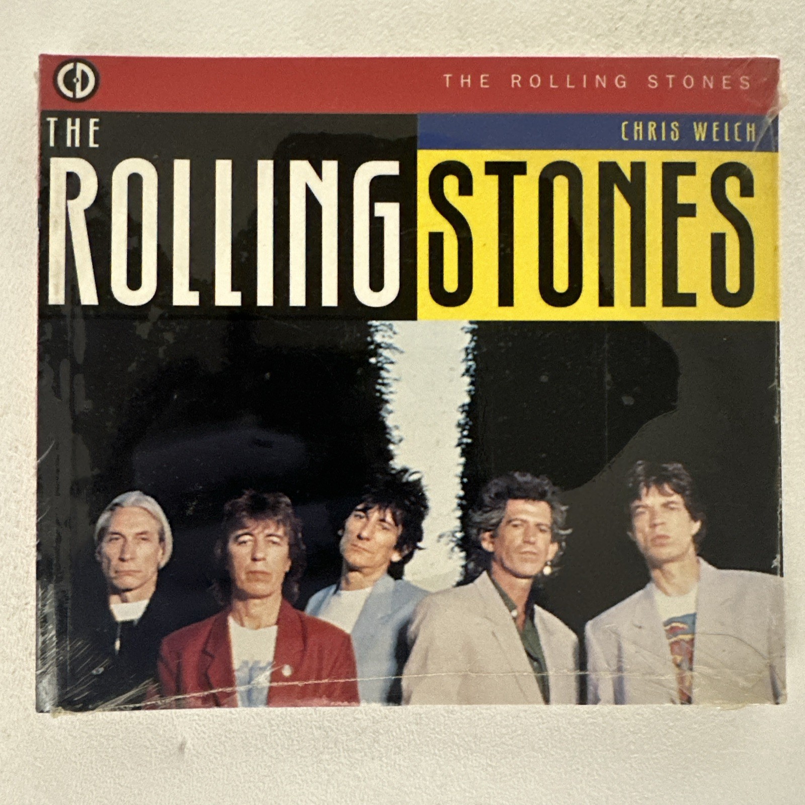 Chris Welch- THE ROLLING STONES ILLUSTRATED CD BOOK ~RARE NEW SEALED