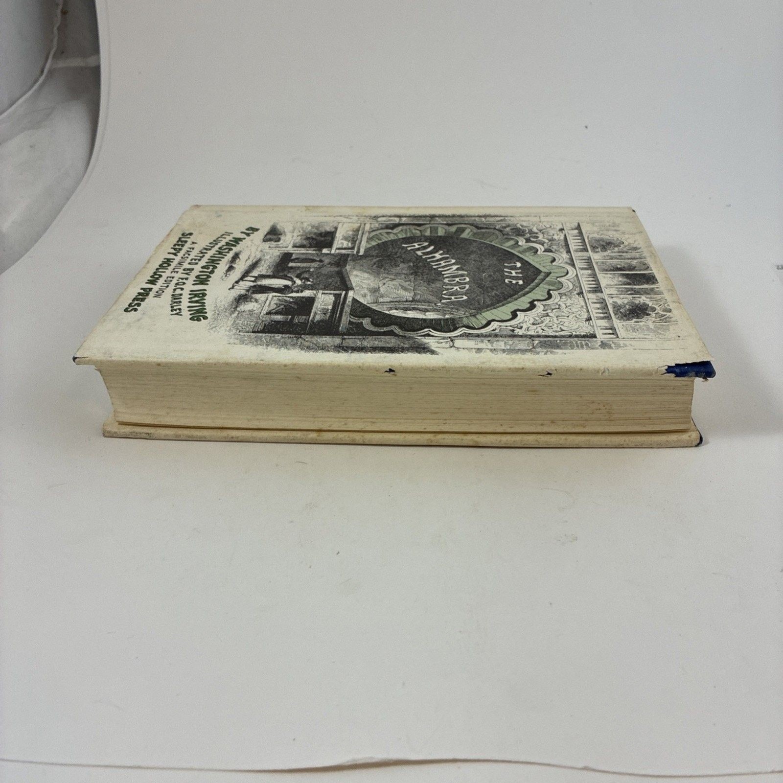 THE ALHAMBRA Washington Irving Sleepy Hollow Press Facsimile 1982 HCDJ 1st Print
