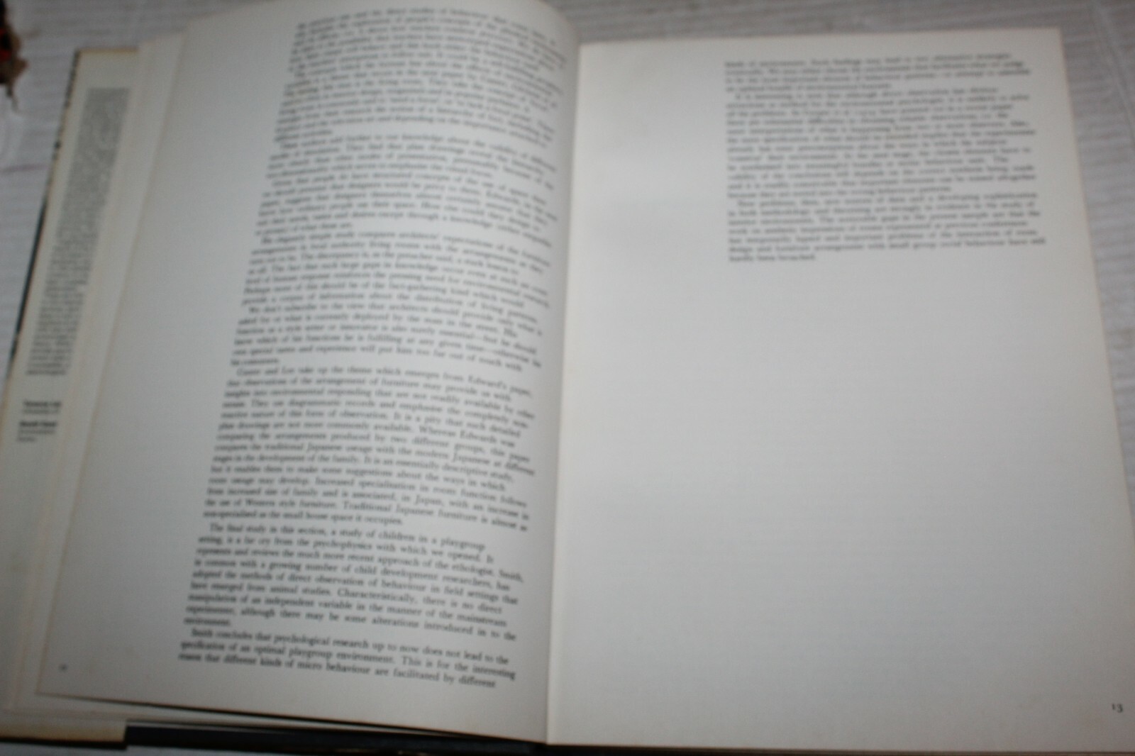 Psychology and The Built Environment By David Canter Terence Lee HC Book 1974
