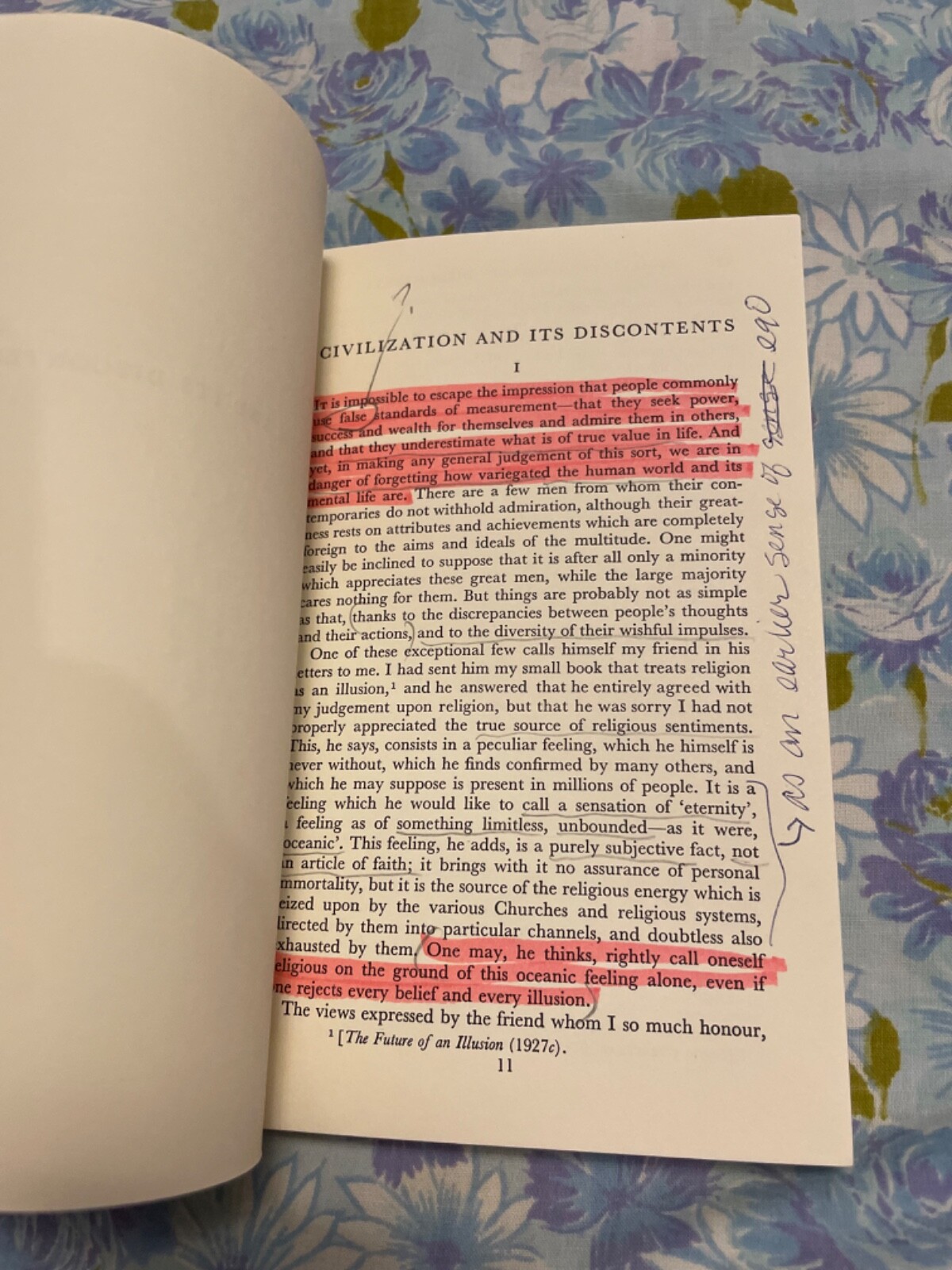 BOOK Civilization and its Discontents SIGMUND FREUD Standard Edition James Strac