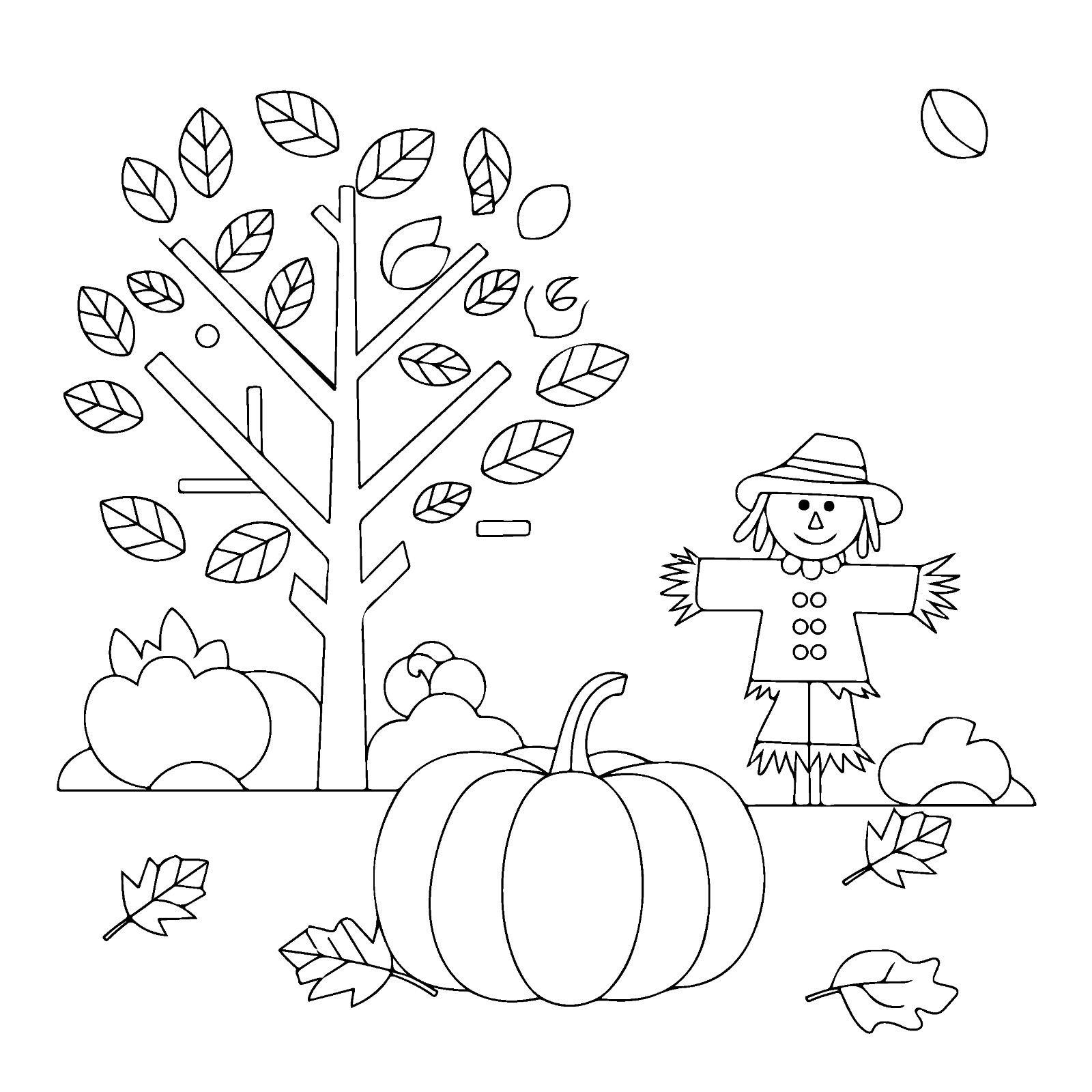 Fall Vibes Coloring Book