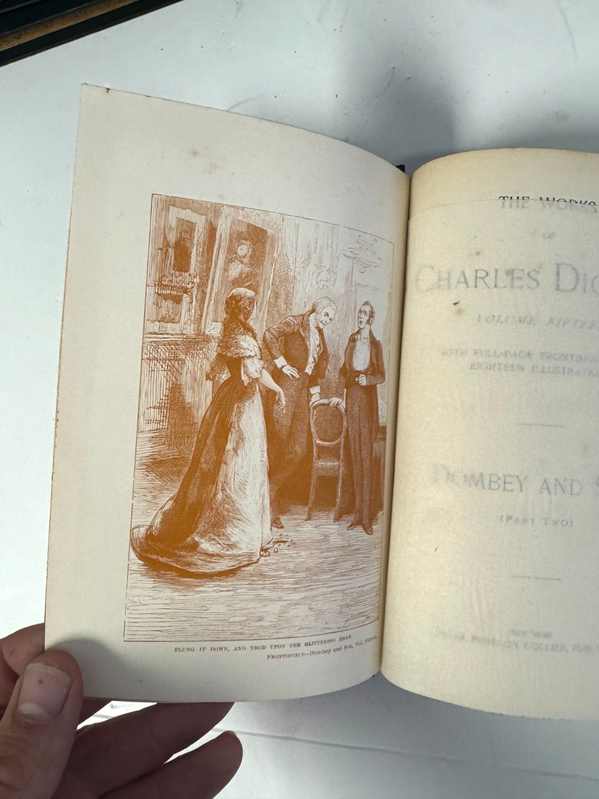 Antique 1890’s The Works Of Charles Dickens Peter Fenelon Collier x26 LOT VG++