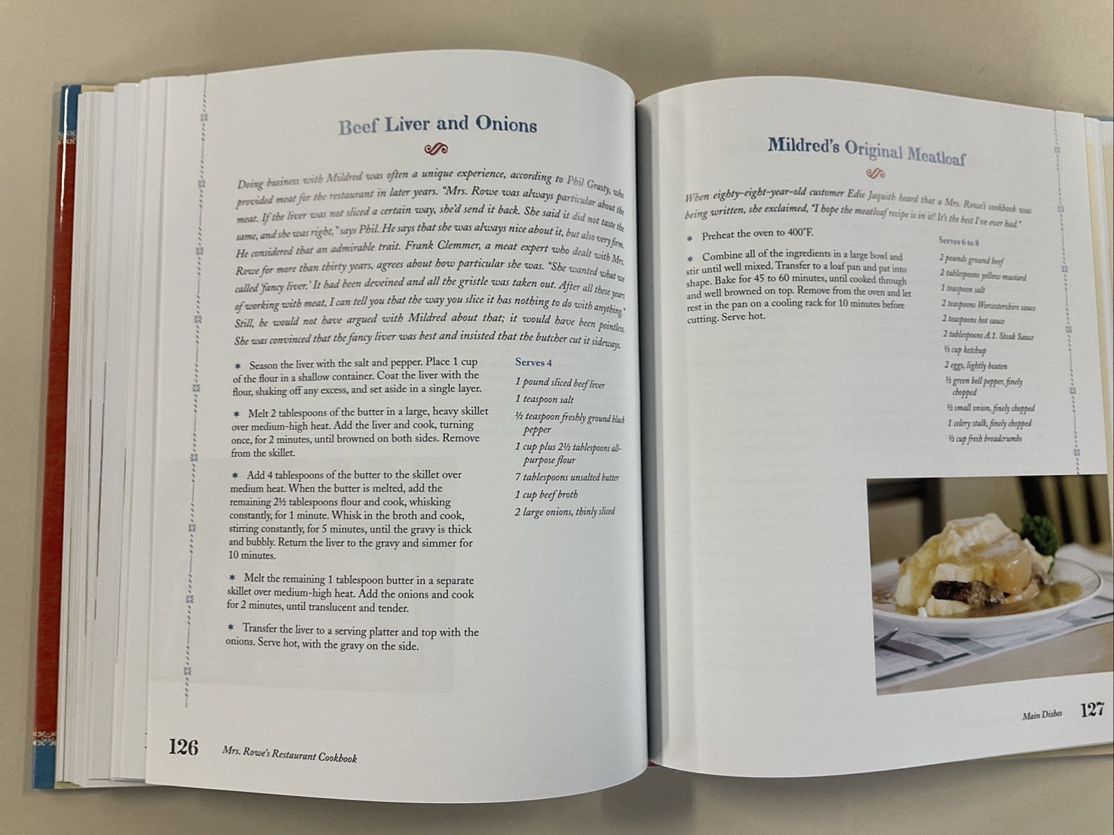 Mrs Rowes Restaurant Cookbook by Mollie Cox Bryan HC DJ 2006 Ten Speed Press