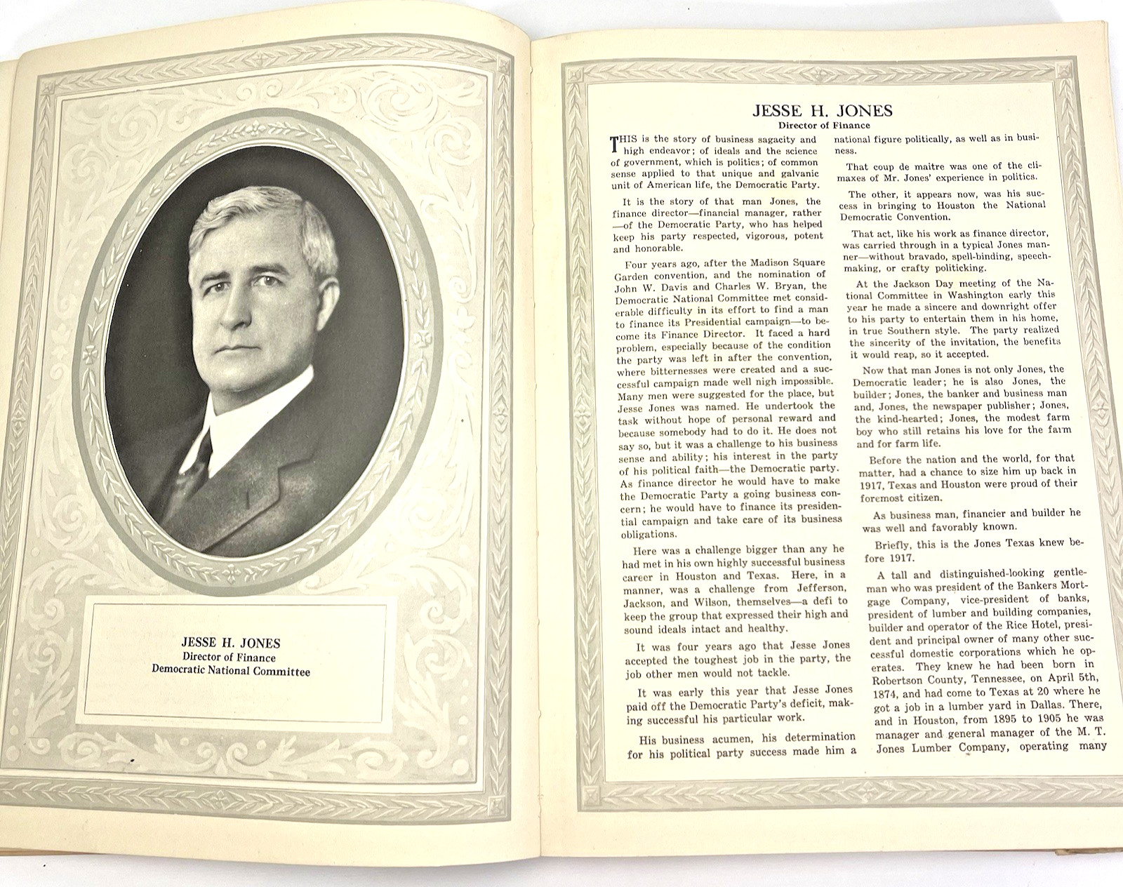 1928 Democratic National Convention Official Souvenir Program Extremely Rare!