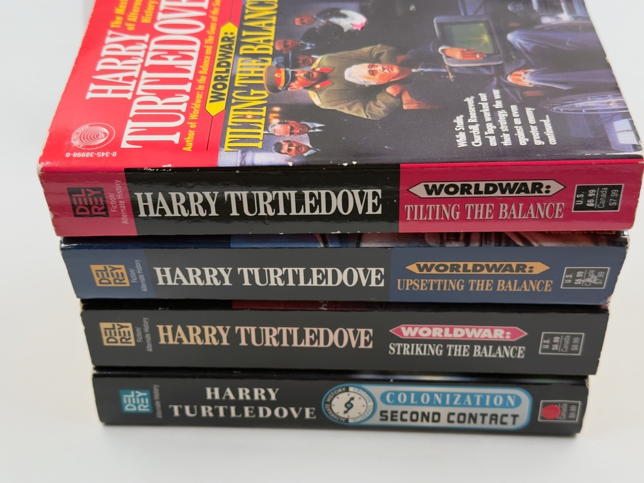 Harry Turtledove Worldwar PB Del Rey Various Titles Vintage Sci-Fi 1990s 2000s