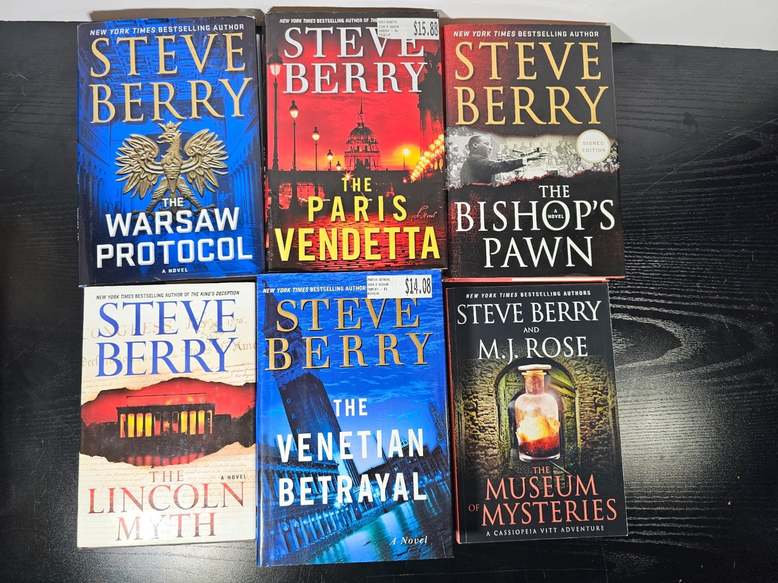 Steve Berry Lot Of 16 Books. Paperback And Some HC Mystery Thriller Suspense