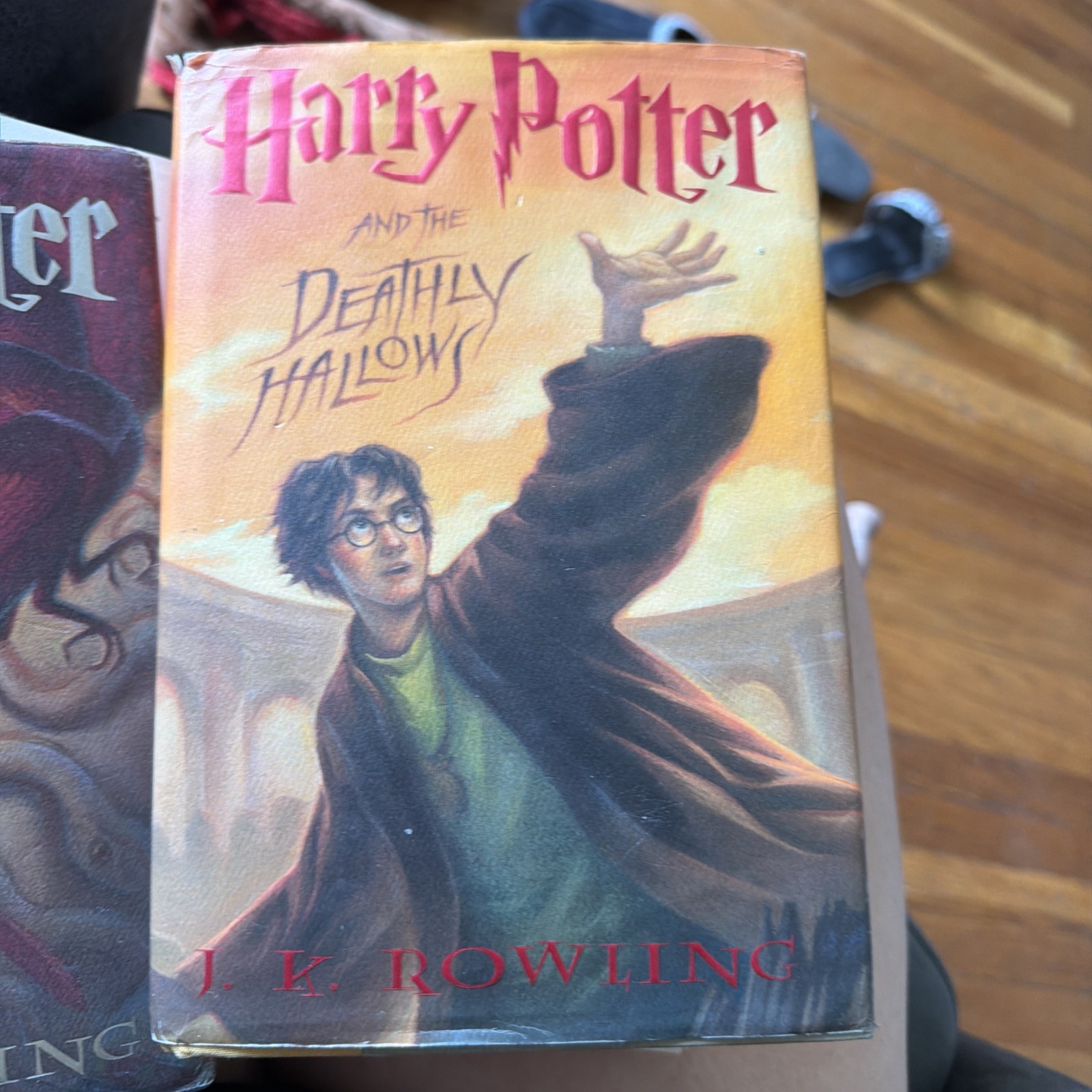 Harry Potter and the Deathly Hallows J.K. Rowling 1 of 1 ‘07 RARE Page Error