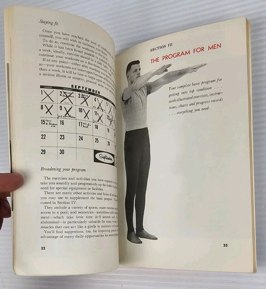 Adult Physical Fitness A Program for Men and Women Paperback Vintage
