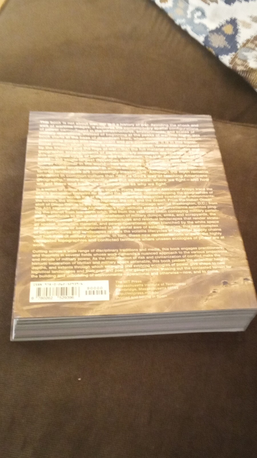 Ecologies of Power Paperback by Pierre Bélanger MIT Press Military Geographies