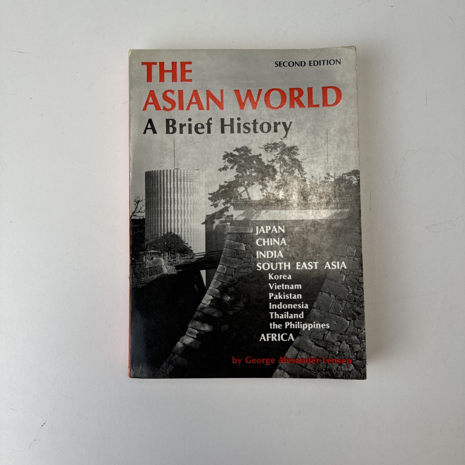 The Asian World A Brief History George Lensen 1966 Paperback