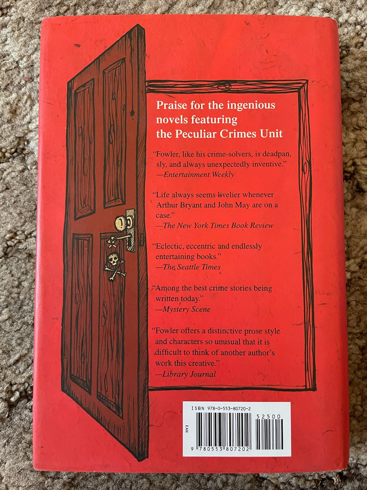Bryant and May off the Rails by Christopher Fowler (2010, SECOND PRINTING Bantam