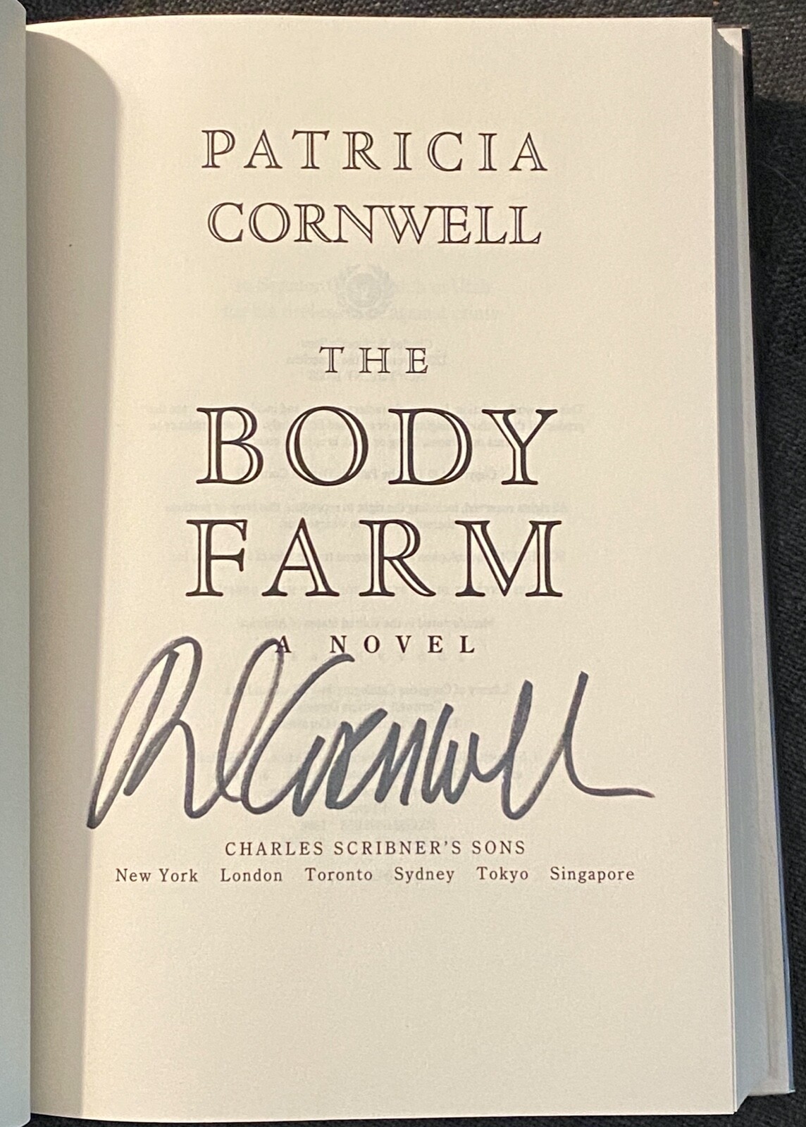 Kay Scarpetta Ser.: Body Farm by Patricia Cornwell (1994, Hardcover)