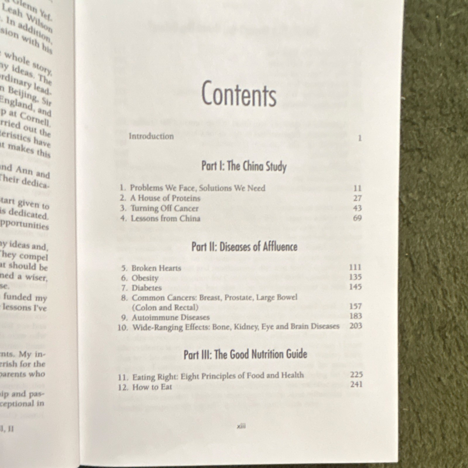 T. Colin Campbell China Study BenBella Books 2004 Nutrition Hardcover