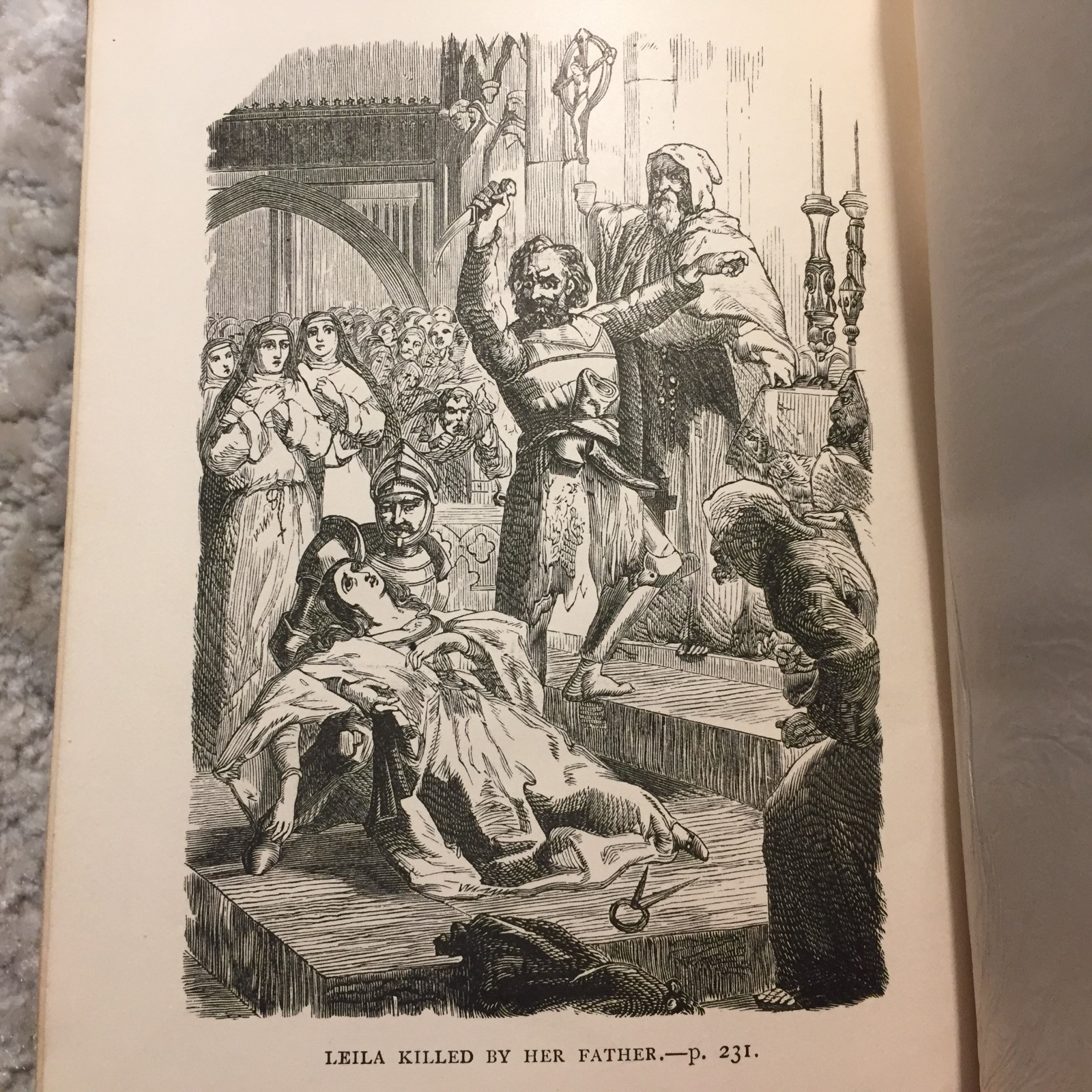 Leila Siege Of Granada Calderon Pilgrims Of The Rhine Edward Bulwer Lytton 1881