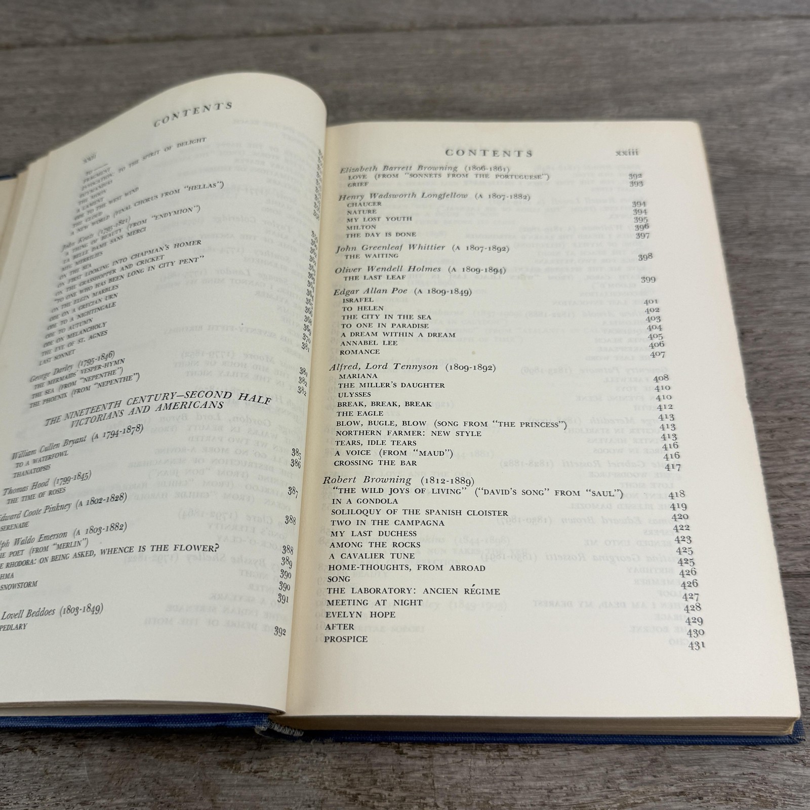 Vintage 1932 Book of Living Verse Louis Untermeyer Harcourt Brace Poetry HC