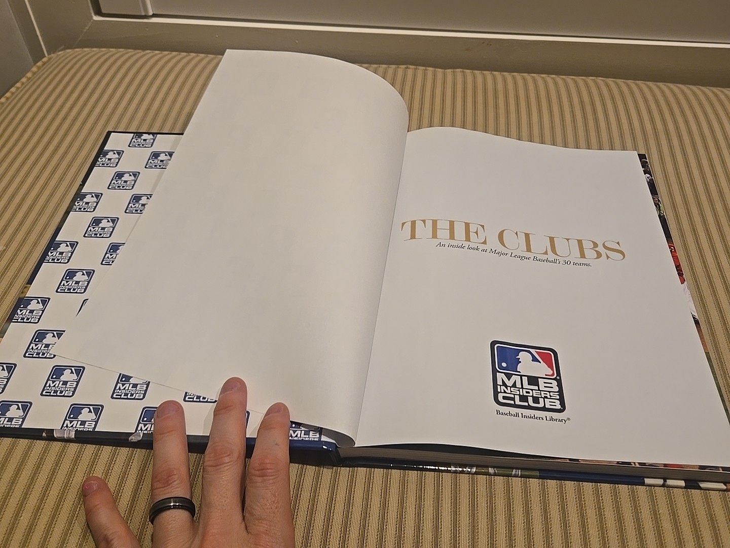MLB Insiders Club: “The Clubs” Hardcover Edition – New Coffee Table Book