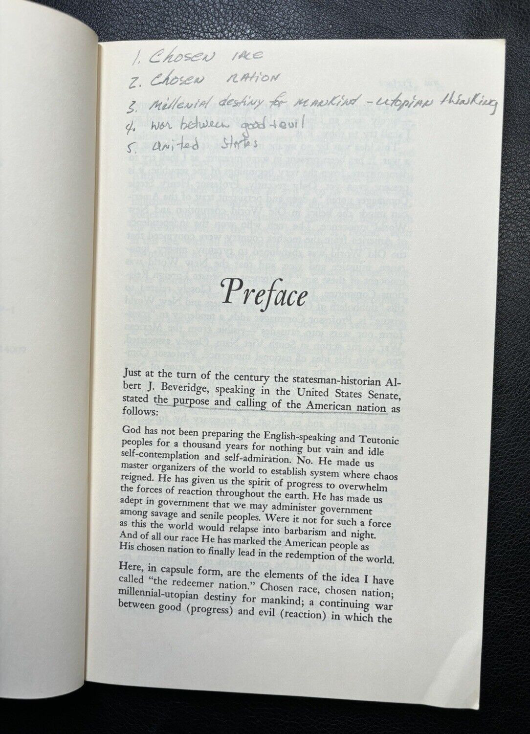 Ernest Lee Tuveson- Redeemer Nation (University of Chicago Press 1974)