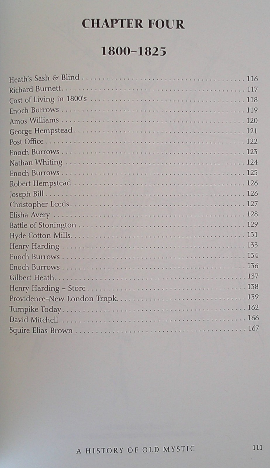 A History of Old Mystic, Groton, Connecticut, 1600 – 1999