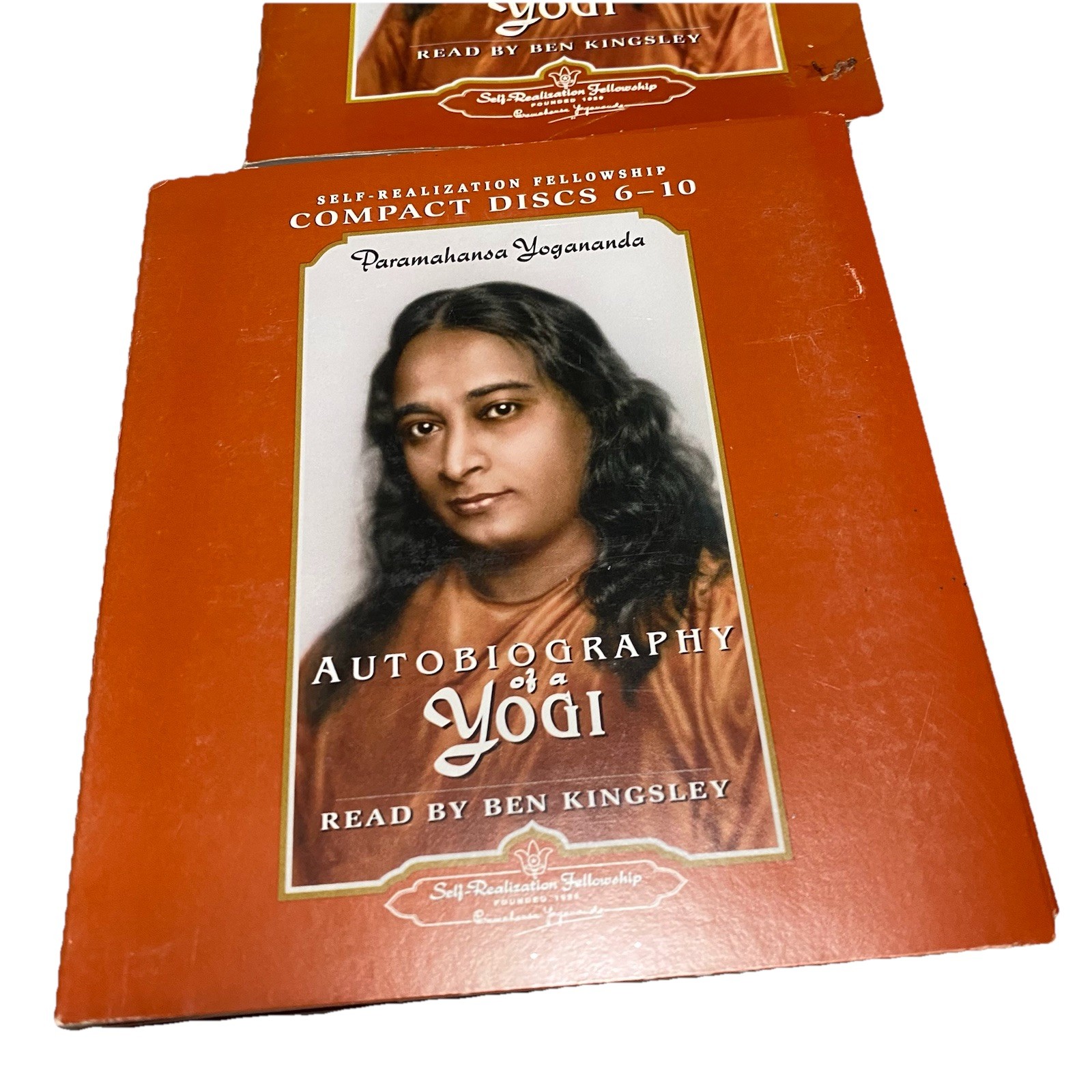 Autobiography of a Yogi, Paramahansa Yogananda Read by Ben Kingsley, 15 CDs, VG