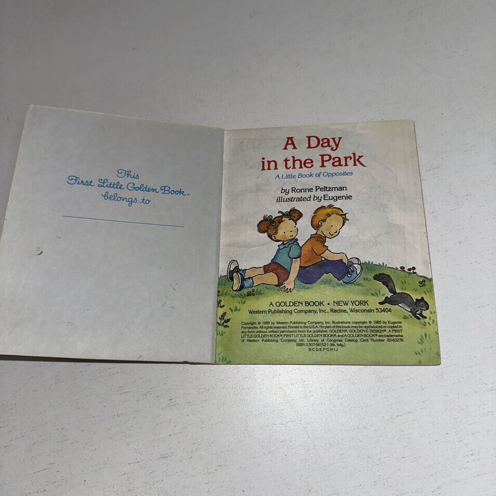 Vintage 1980s & 90’s A First Little Golden Books Mini HC Toddlers Lot Of 8