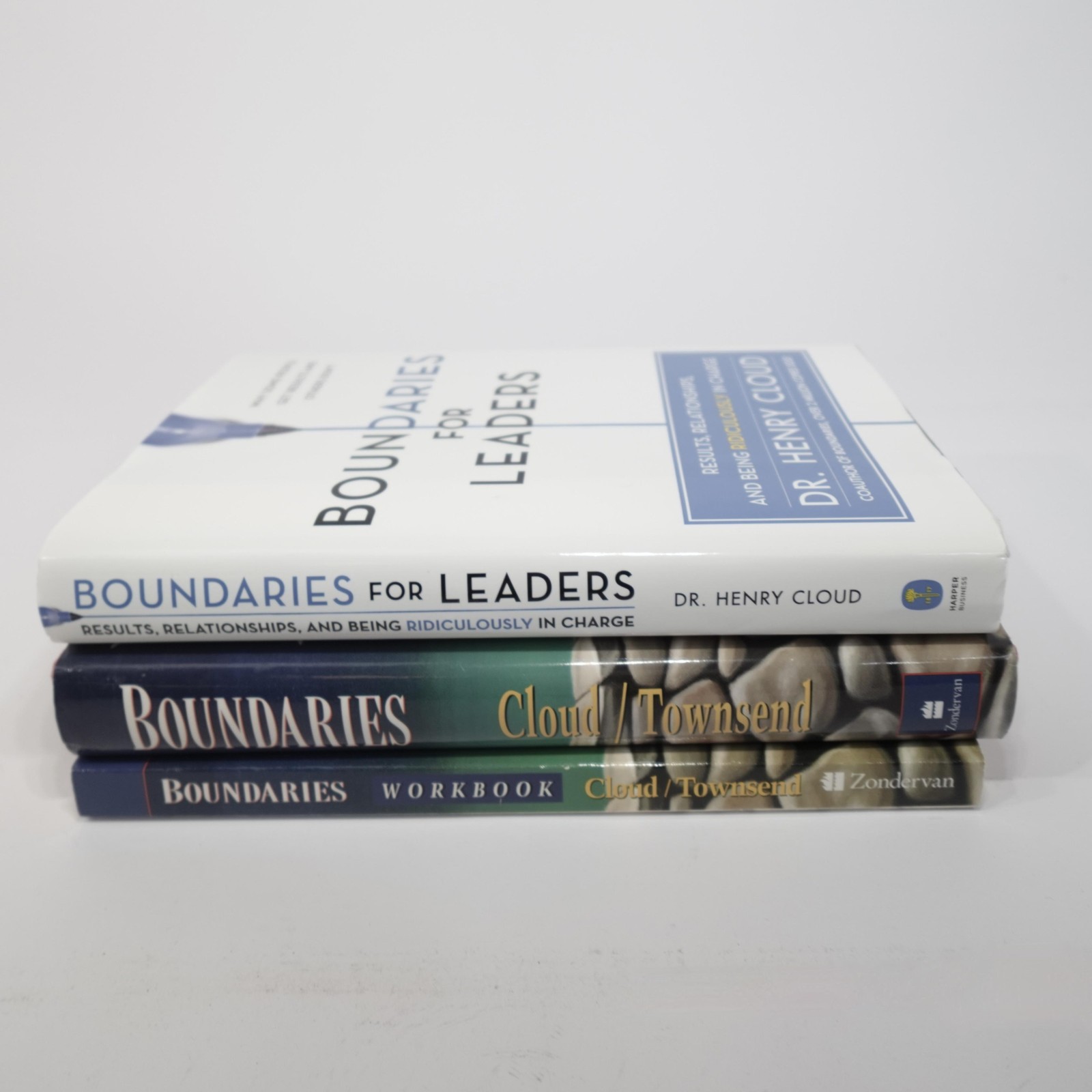 Boundaries Book Lot Cloud Townsend Workbook Leaders 3 Books