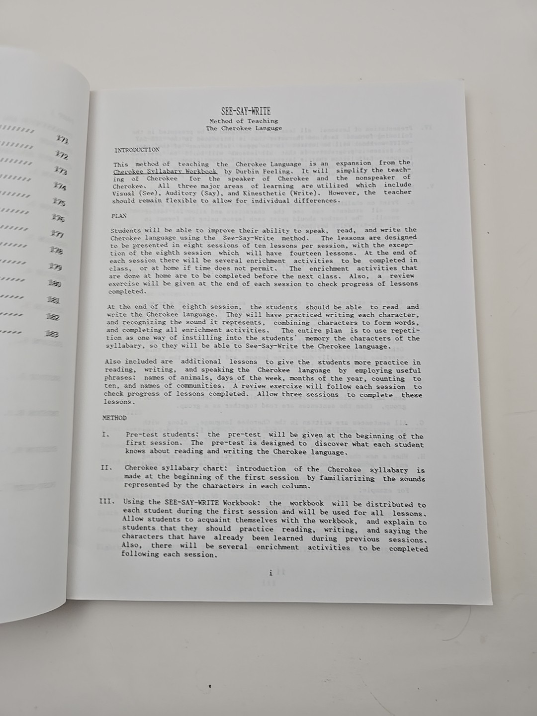 See-Say-Write Method of Teaching the Cherokee Language by The Cherokee Nation