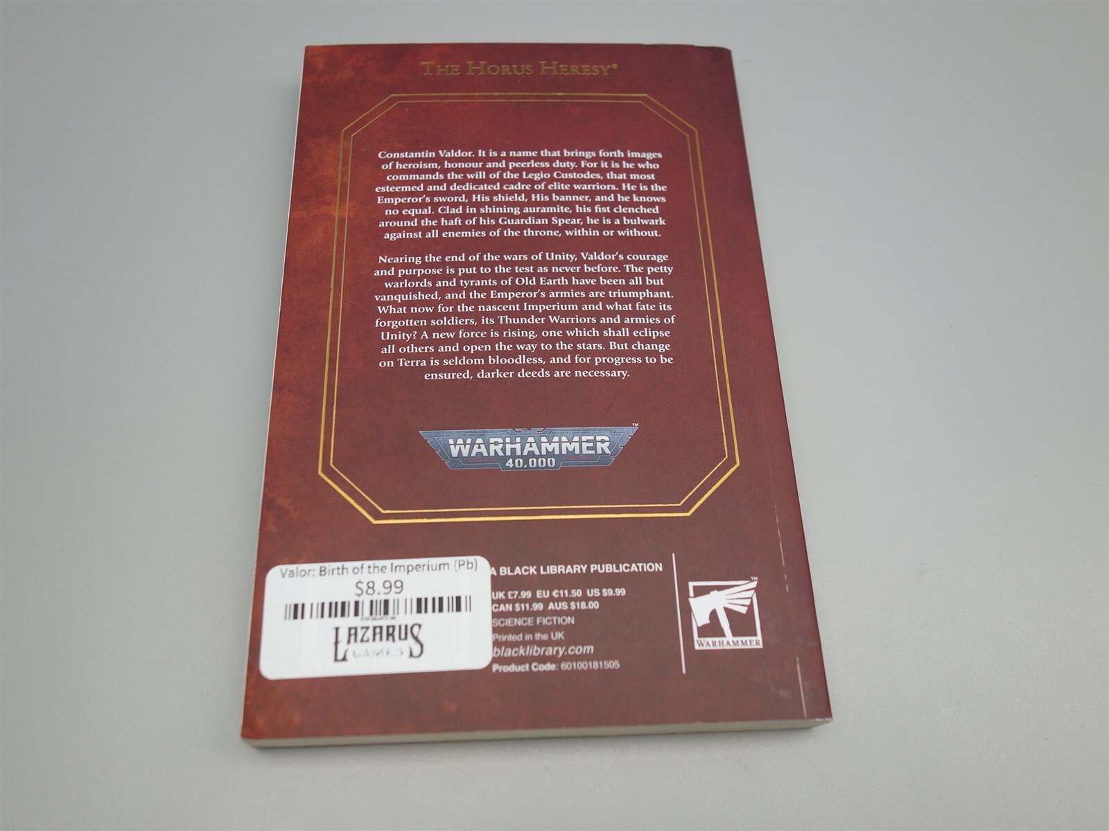 Warhammer 40,000: Valdor Birth of the Imperium by Chris Wraight