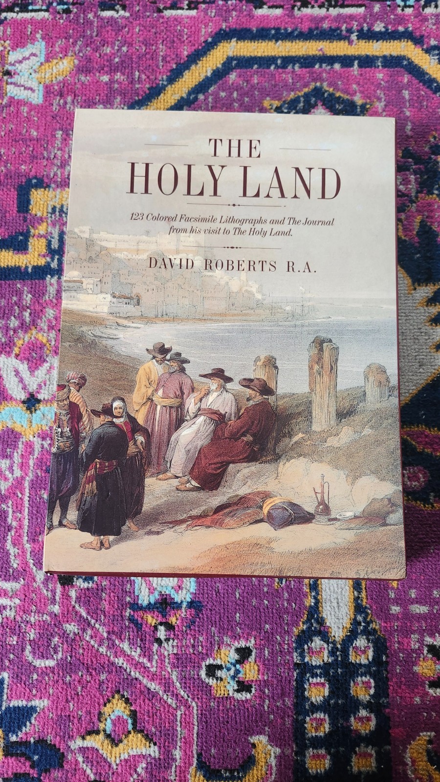 The Holy Land: 123 Colored Facsimile Lithographs, David Roberts Slipcase