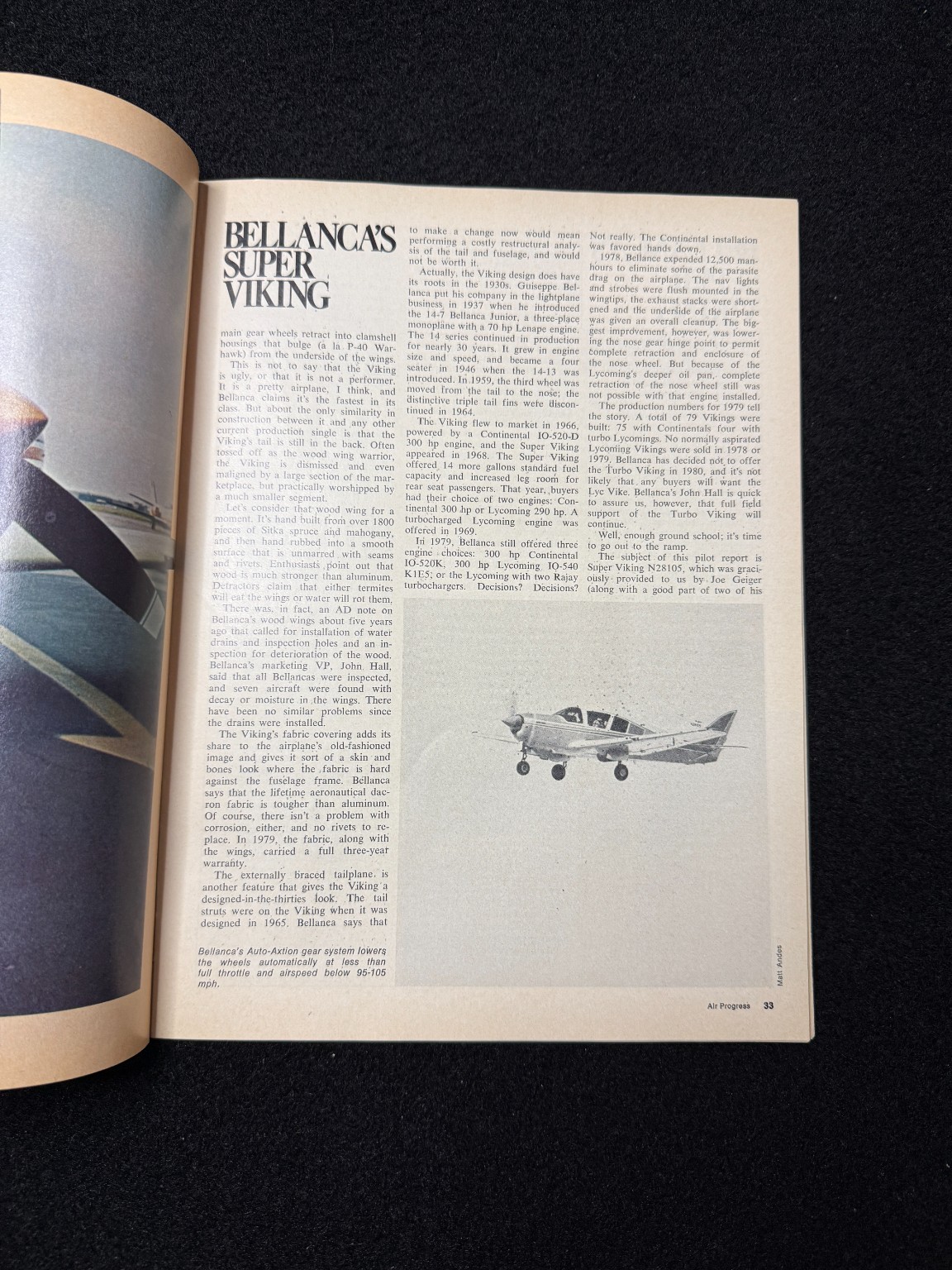Air Progress Magazine October 1979 Cessna Turbo 310 Bellanca Super Viking